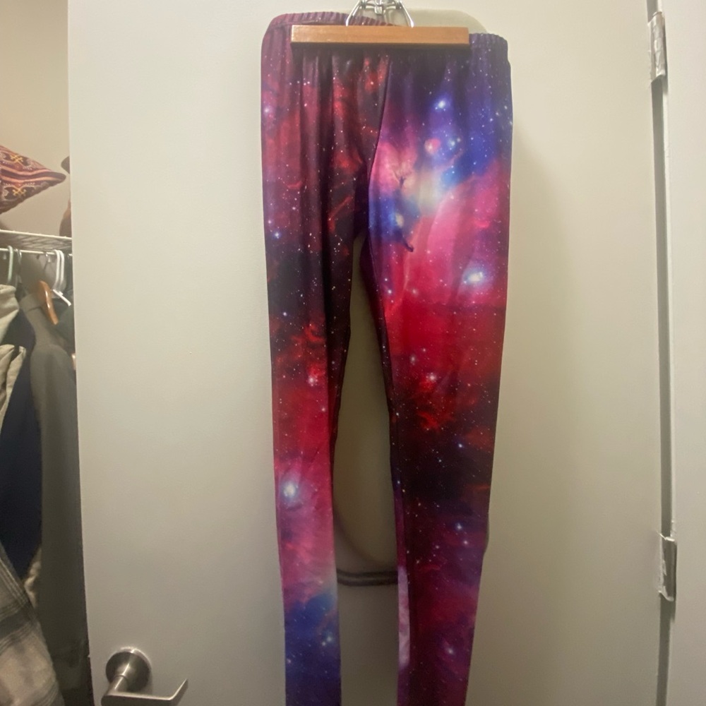 Galaxy Leggings - Run Disney